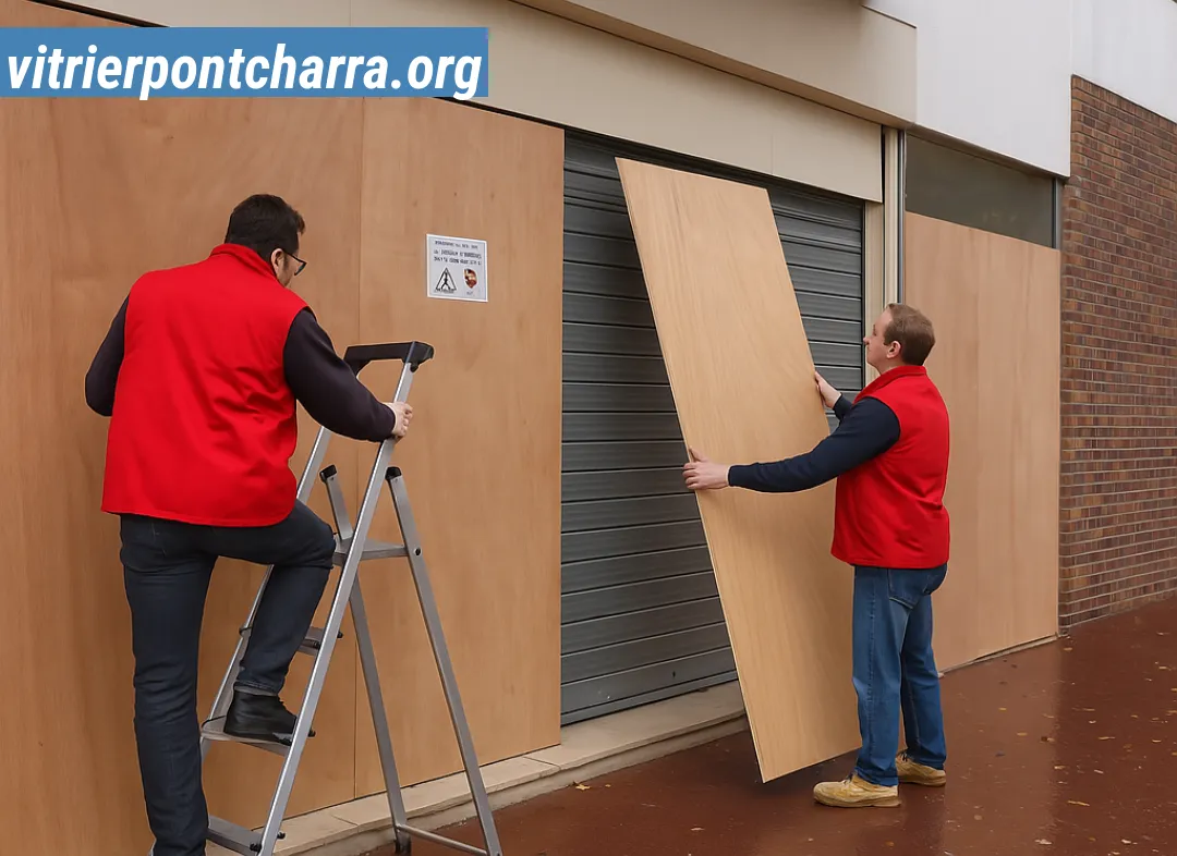 Mise en sécurité fermeture provisoire Pontcharra