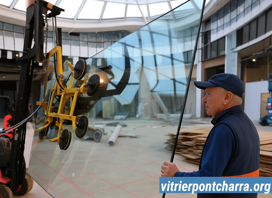 Remplacement de vitrine magasin Pontcharra